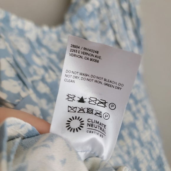 Reformation Cortese Top in Sofie size 12 NWT - Picture 9 of 11